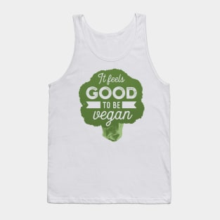 Vegan T-Shirt It Feels Good To Be Vegan Tank Top